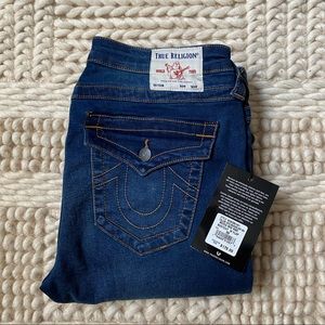 True Religion Becca Mid-rise Bootcut w/ Flap **Authentic**